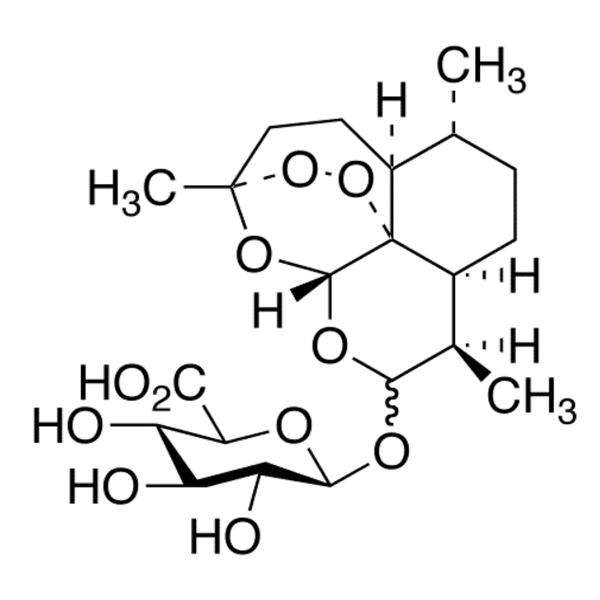 Dihydroartemisinin B Glucuronide.png